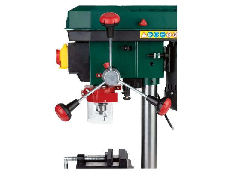 Dettaglio del mandrino del trapano a colonna PARKSIDE® PTBM400